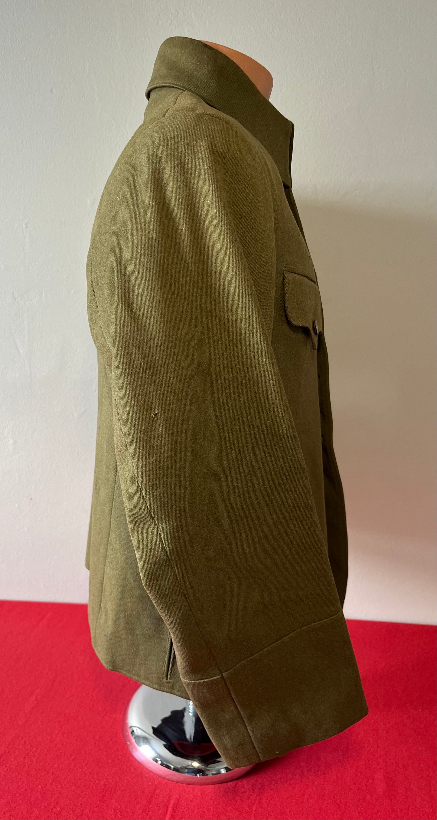 WW2 Japanese Army Uniform Tunic / Field Jacket with Note & Insignia Named