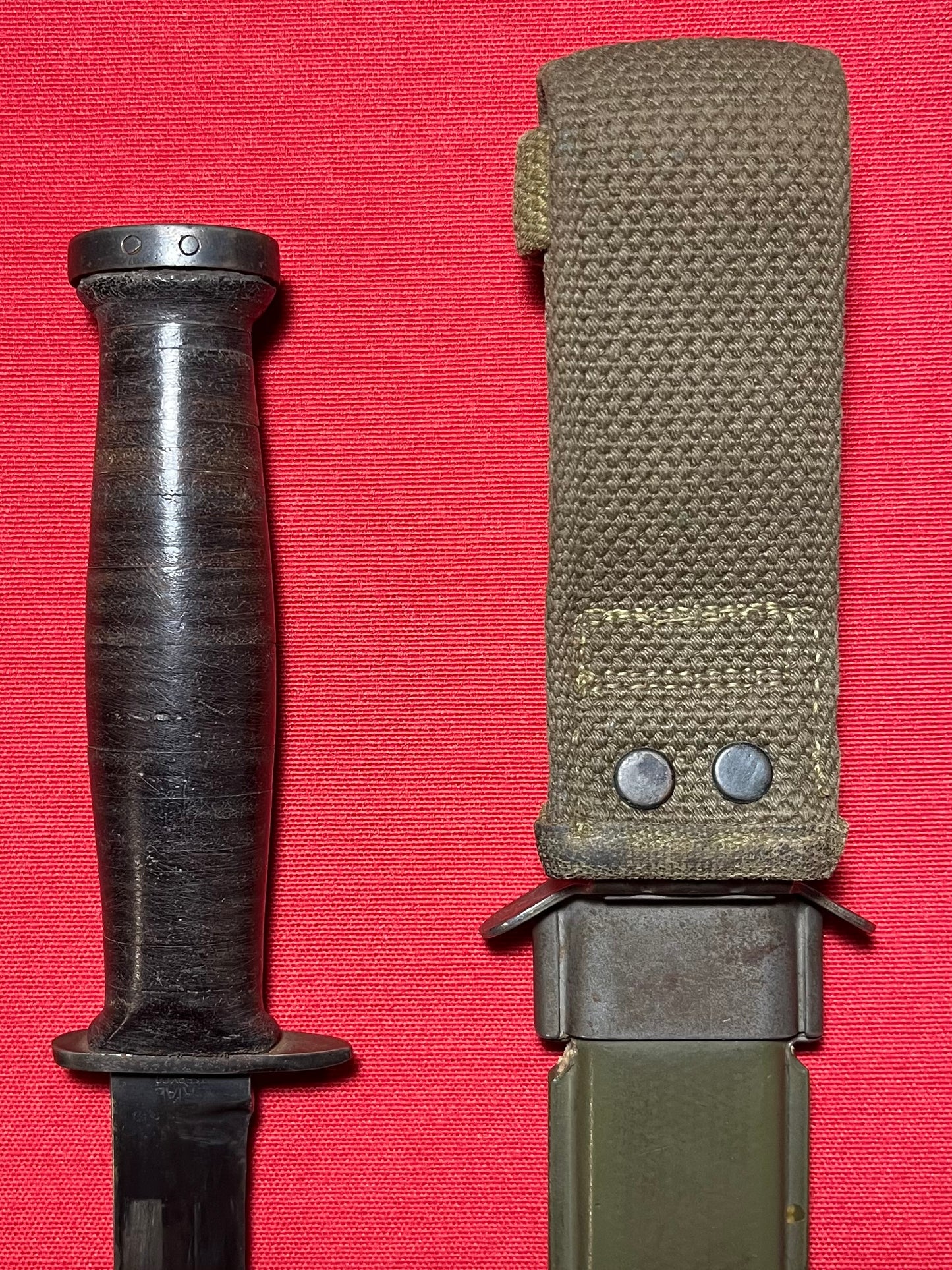 WW2 U.S. M3 Fighting Knife by Aerial with M8 Scabbard