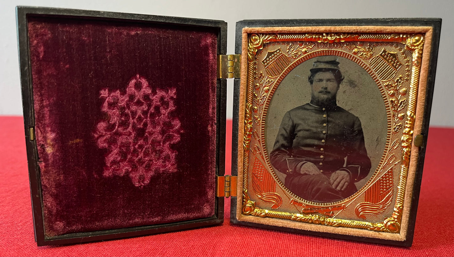 Civil War Soldier Image (Sixth Plate) in "Scarce” Constitution Case