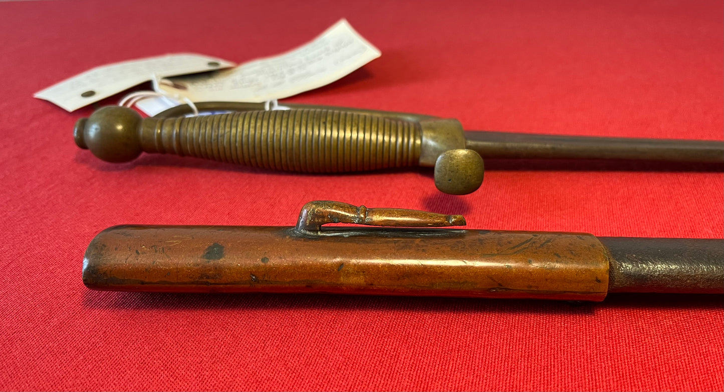 Rare / Confederate Musicians Sword by Boyle & Gamble / Battlefield M. Gettysburg