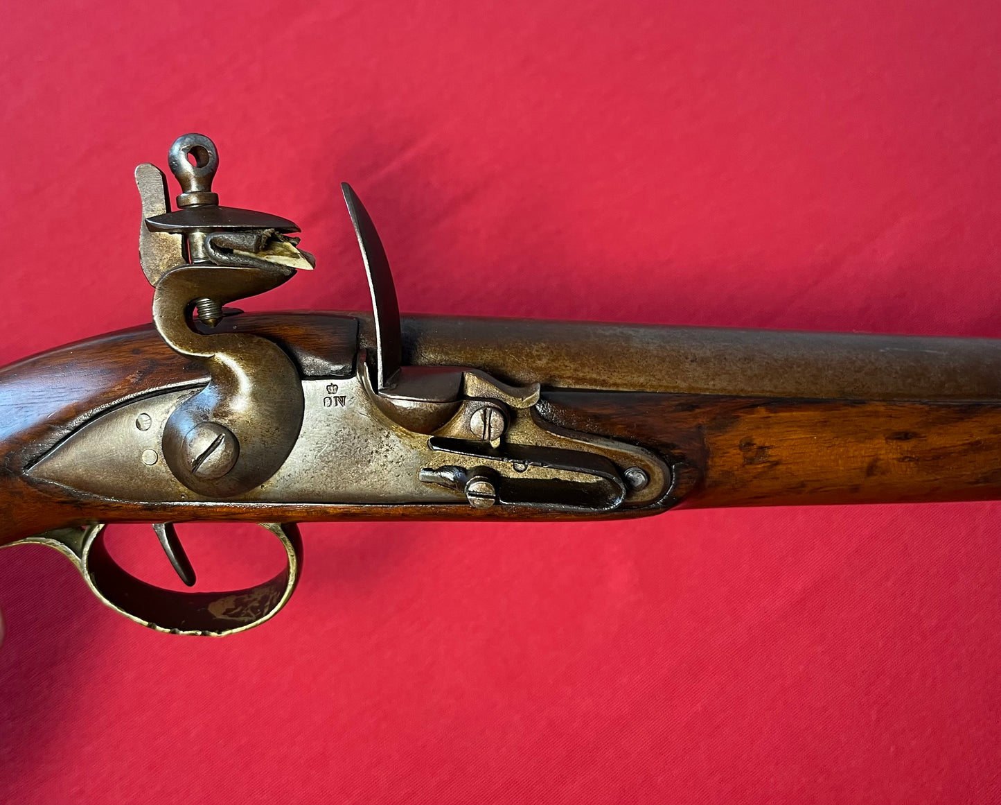 DUTCH Delft Nederlandse Antique FLINTLOCK Pistol .70 Caliber Naval Pistol