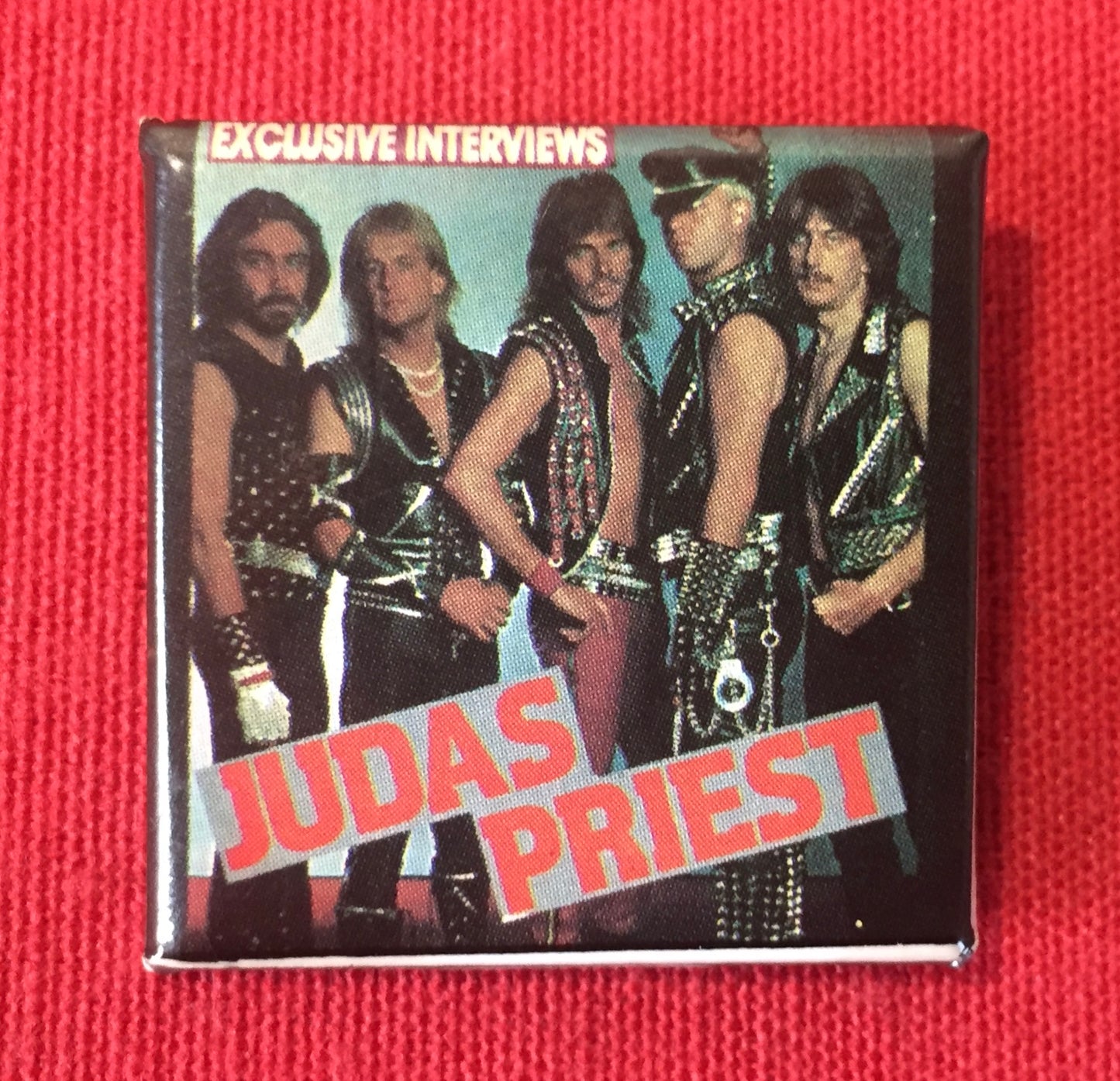 Vintage 70's Judas Priest / Heavy Metal / Button