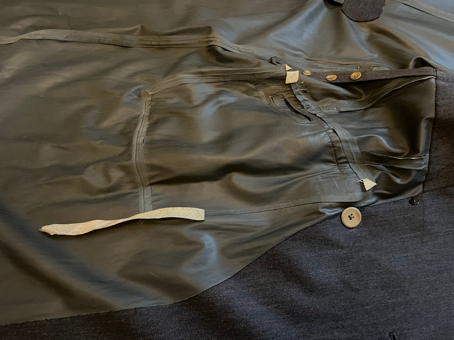 Original WW2 German Luftwaffe "Air Force" Officers Raincoat