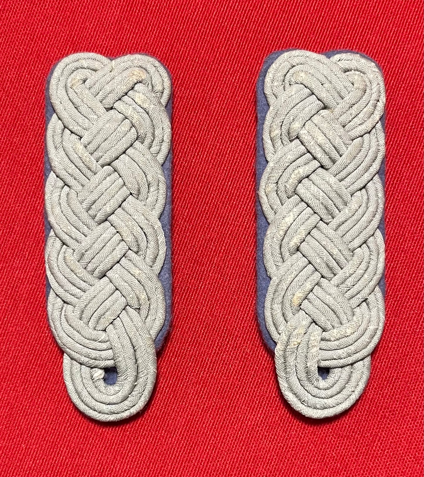 WW2 German Heer "Army" Transportation Officer's Shoulder Board Pair / Authentic