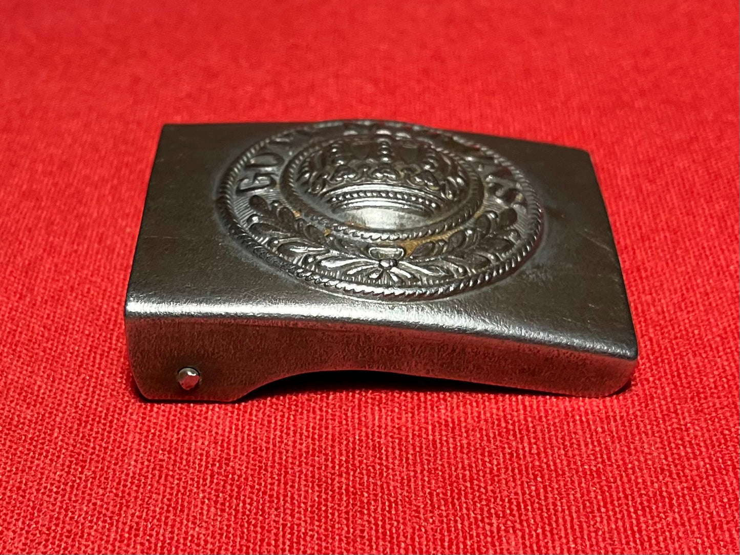 Authentic WWI German Prussian Belt Buckle "Gott Mit Uns" God Is With Us