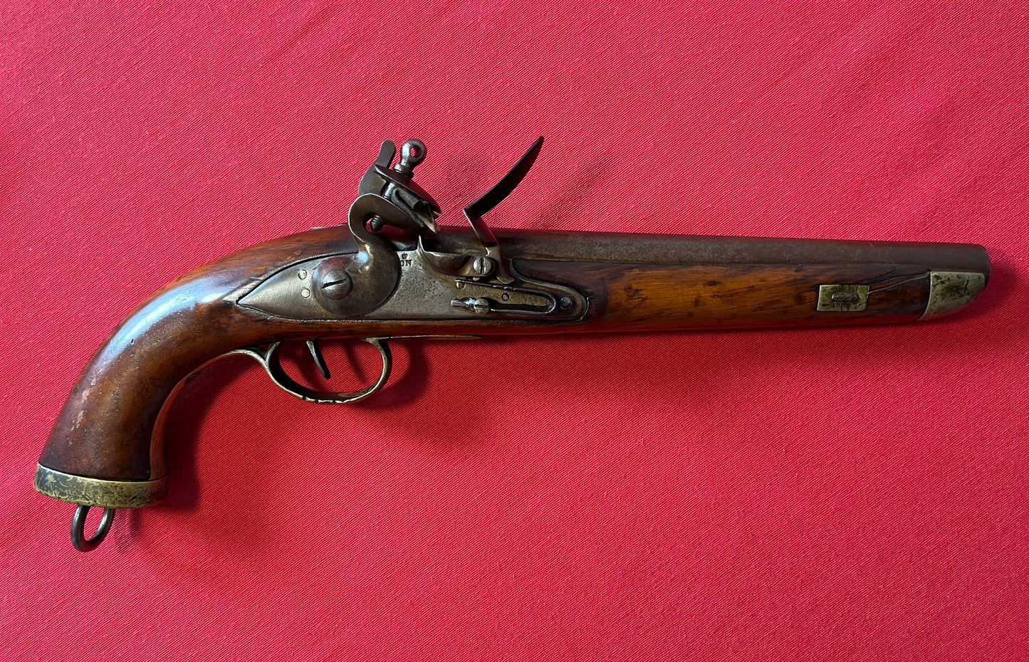 DUTCH Delft Nederlandse Antique FLINTLOCK Pistol .70 Caliber Naval Pistol