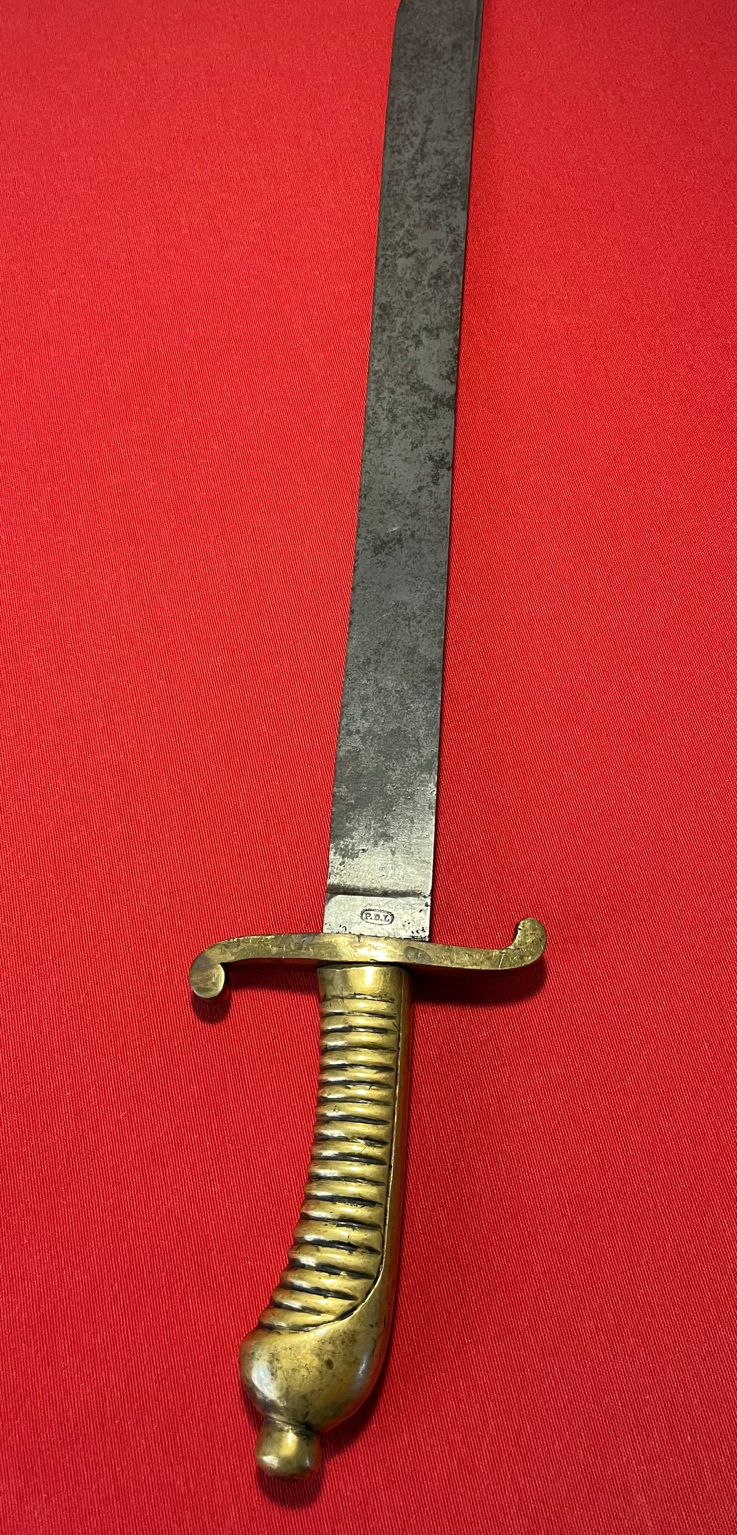 Pre-WW1 M1845 German "Saxton" Faschinenmesser Pionner Short Sword (Early Model)