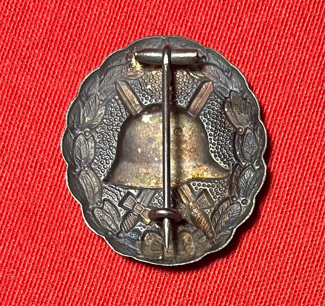 Original / WW1 German Wound Badge 3rd Class - In Black