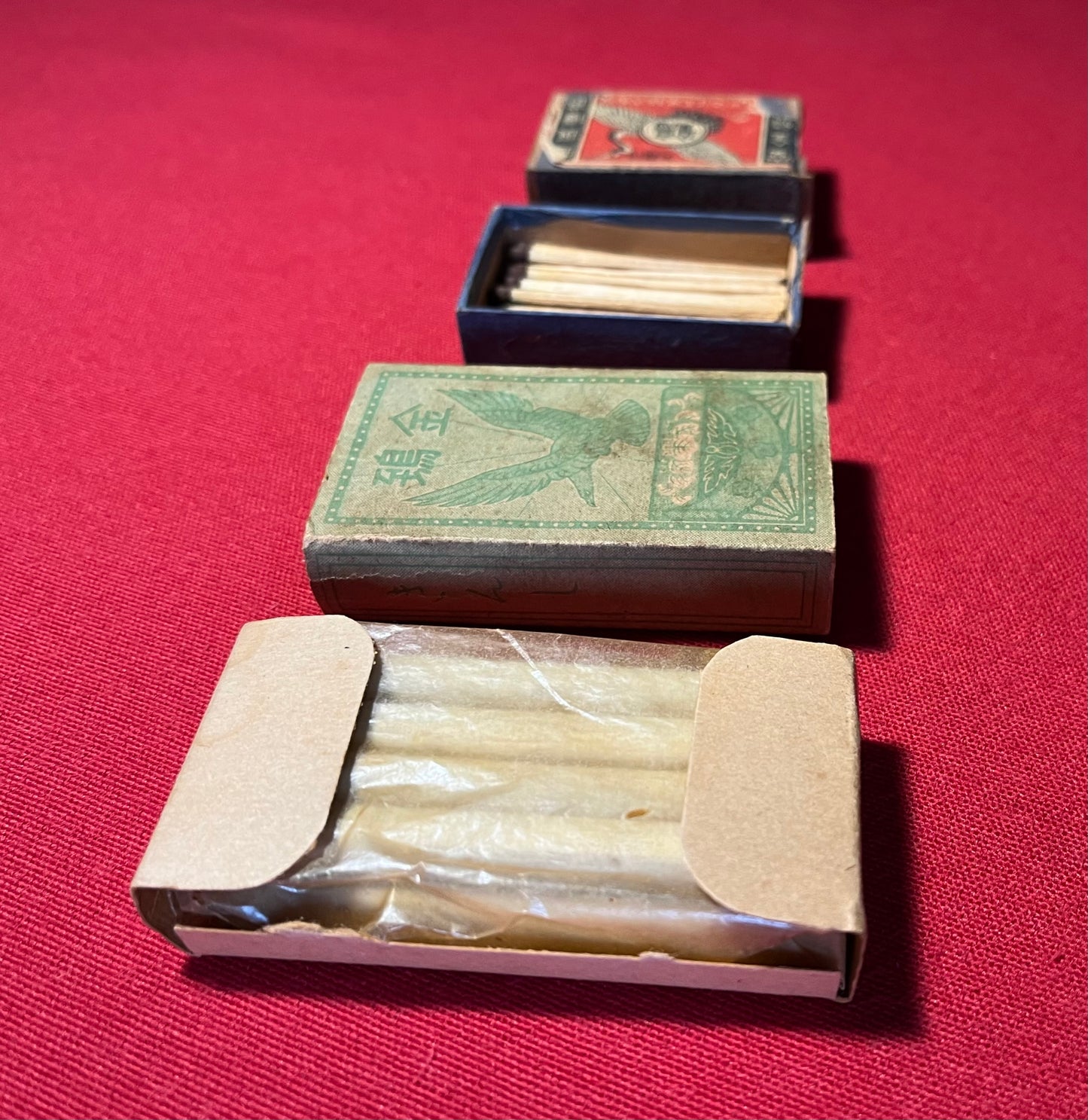 WW2 Japanese Soldiers Cigarette Pack & Matches