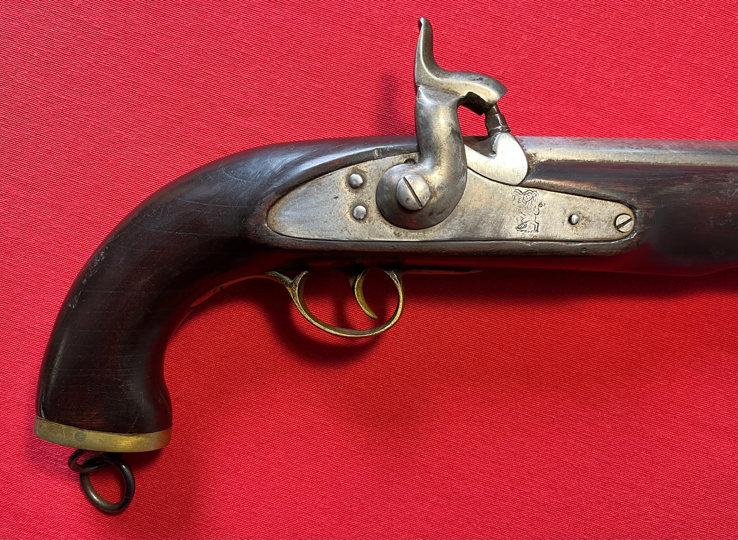 Original British East India Company Model 1843 Percussion Cavalry Horse Pistol