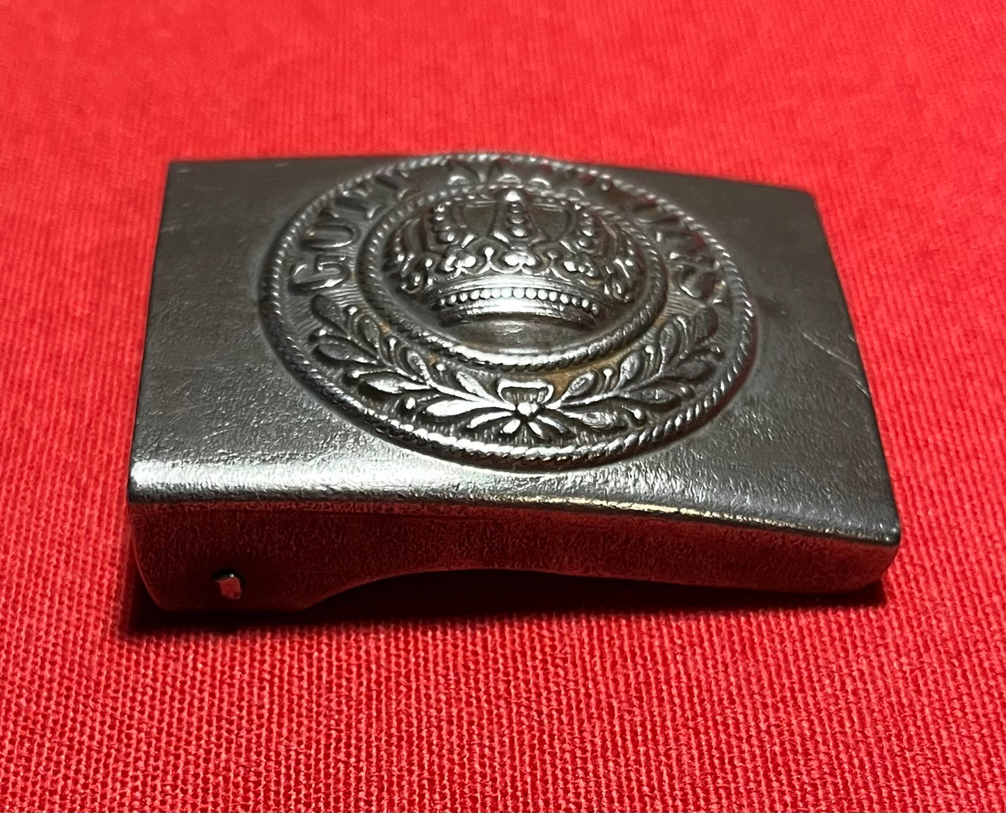 Authentic WWI German Prussian Belt Buckle "Gott Mit Uns" God Is With Us