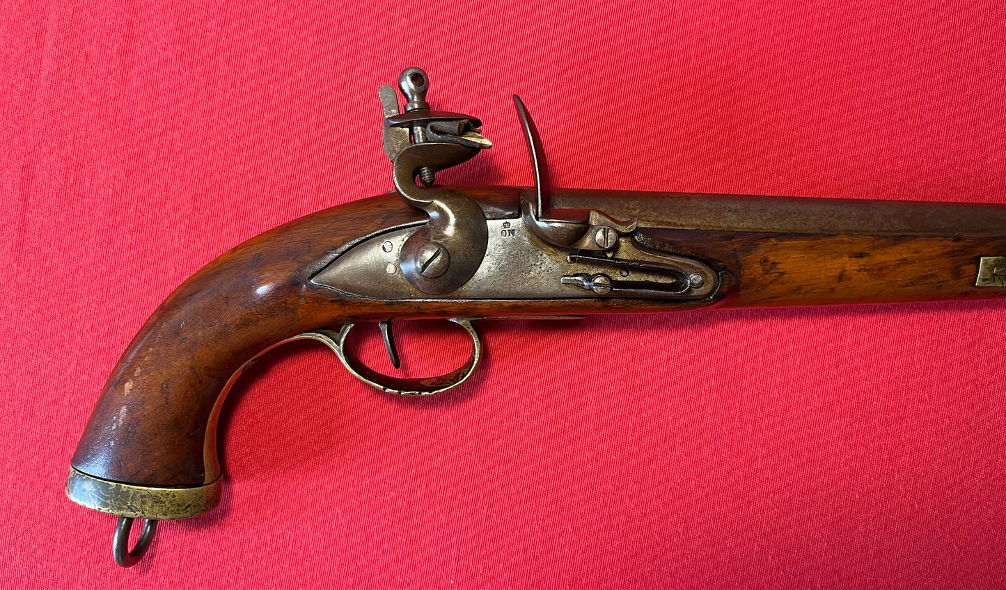 DUTCH Delft Nederlandse Antique FLINTLOCK Pistol .70 Caliber Naval Pistol