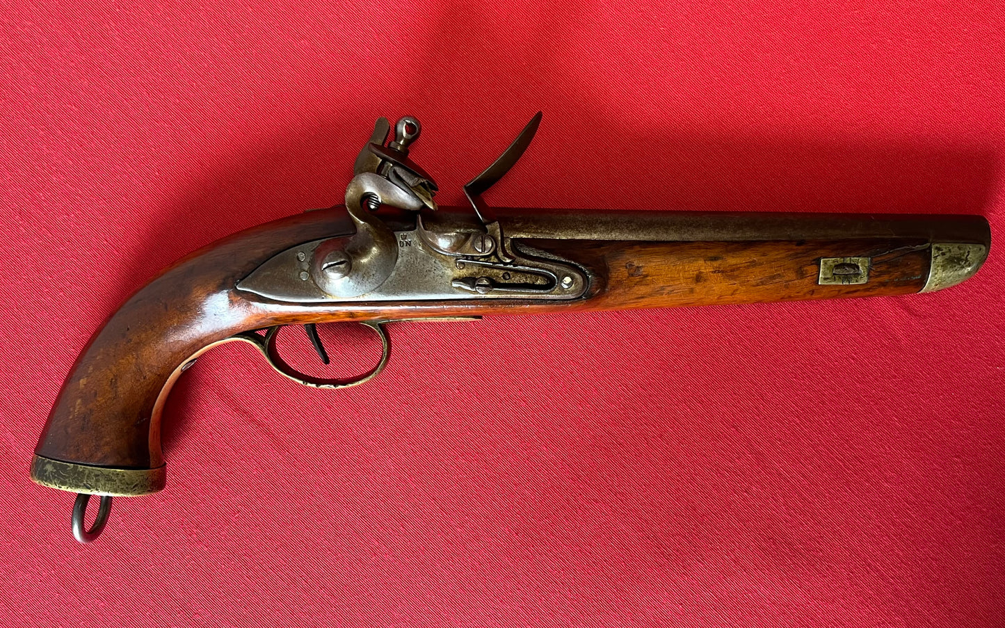 DUTCH Delft Nederlandse Antique FLINTLOCK Pistol .70 Caliber Naval Pistol