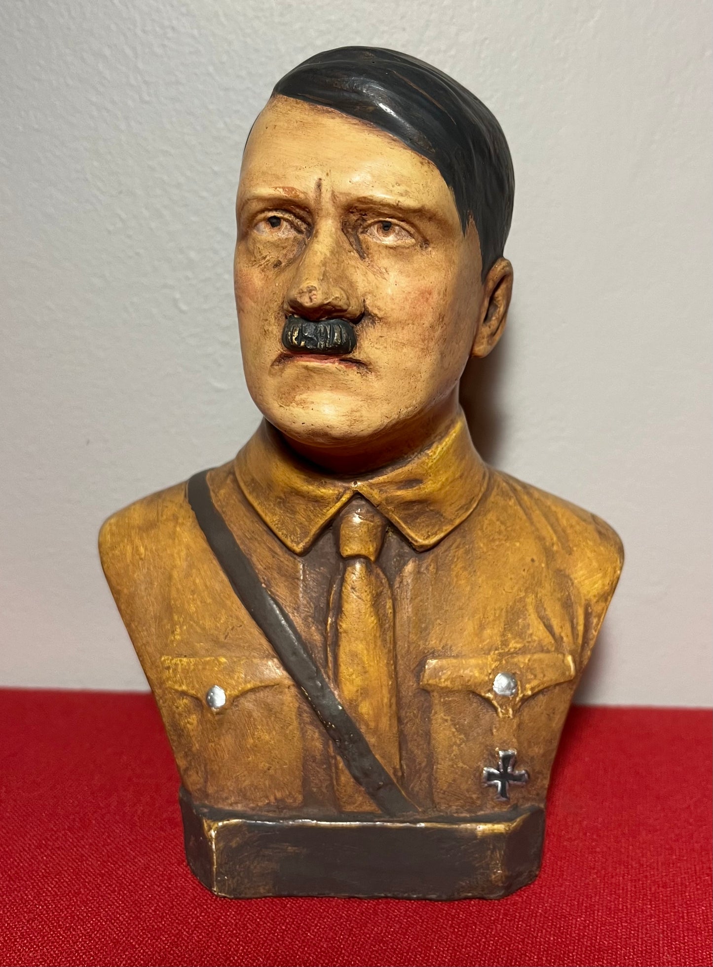 1930’S Original Hitler Bust in Plaster of Paris