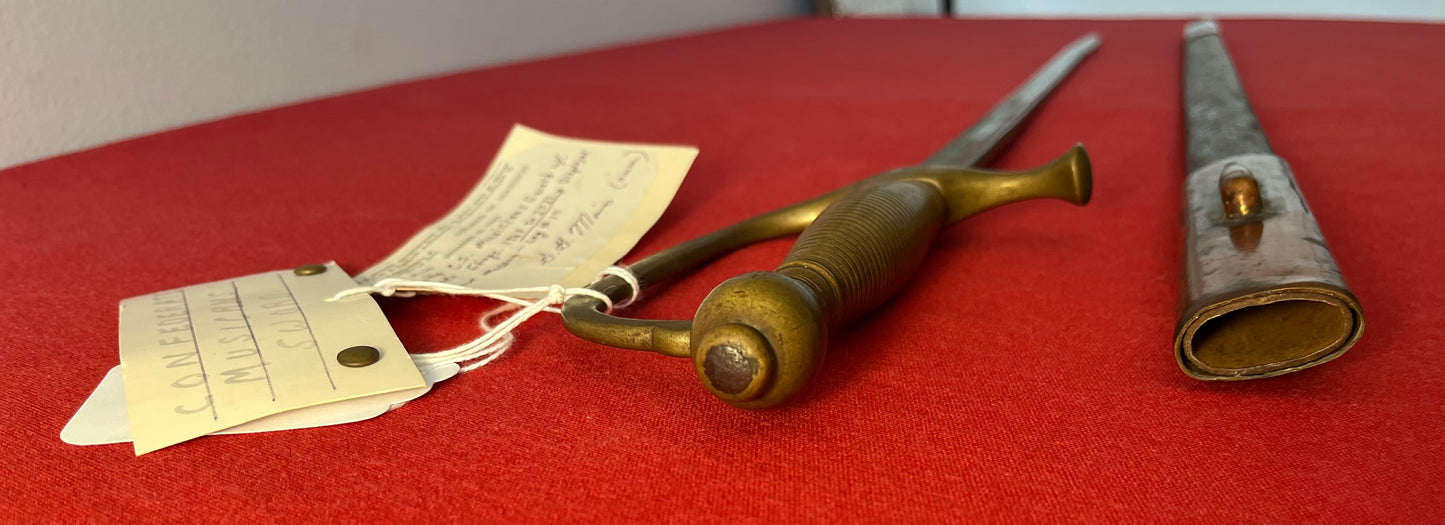 Rare / Confederate Musicians Sword by Boyle & Gamble / Battlefield M. Gettysburg