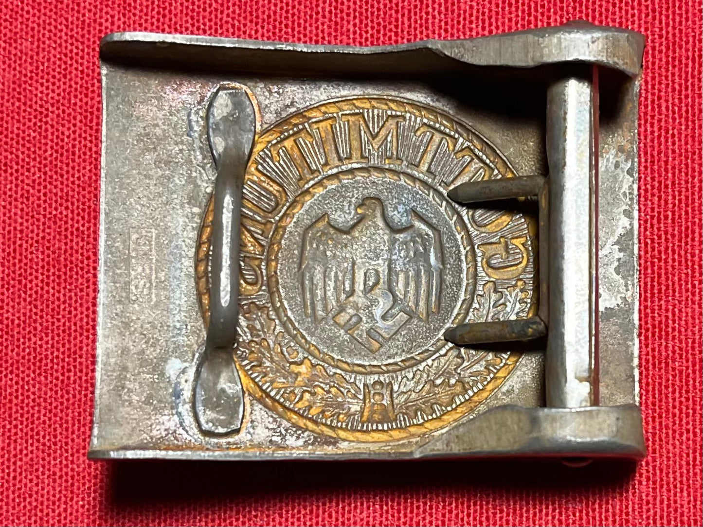 WW2 German "Heer" Army Belt Buckle Marked J.F.S Josef Feix & Söhne