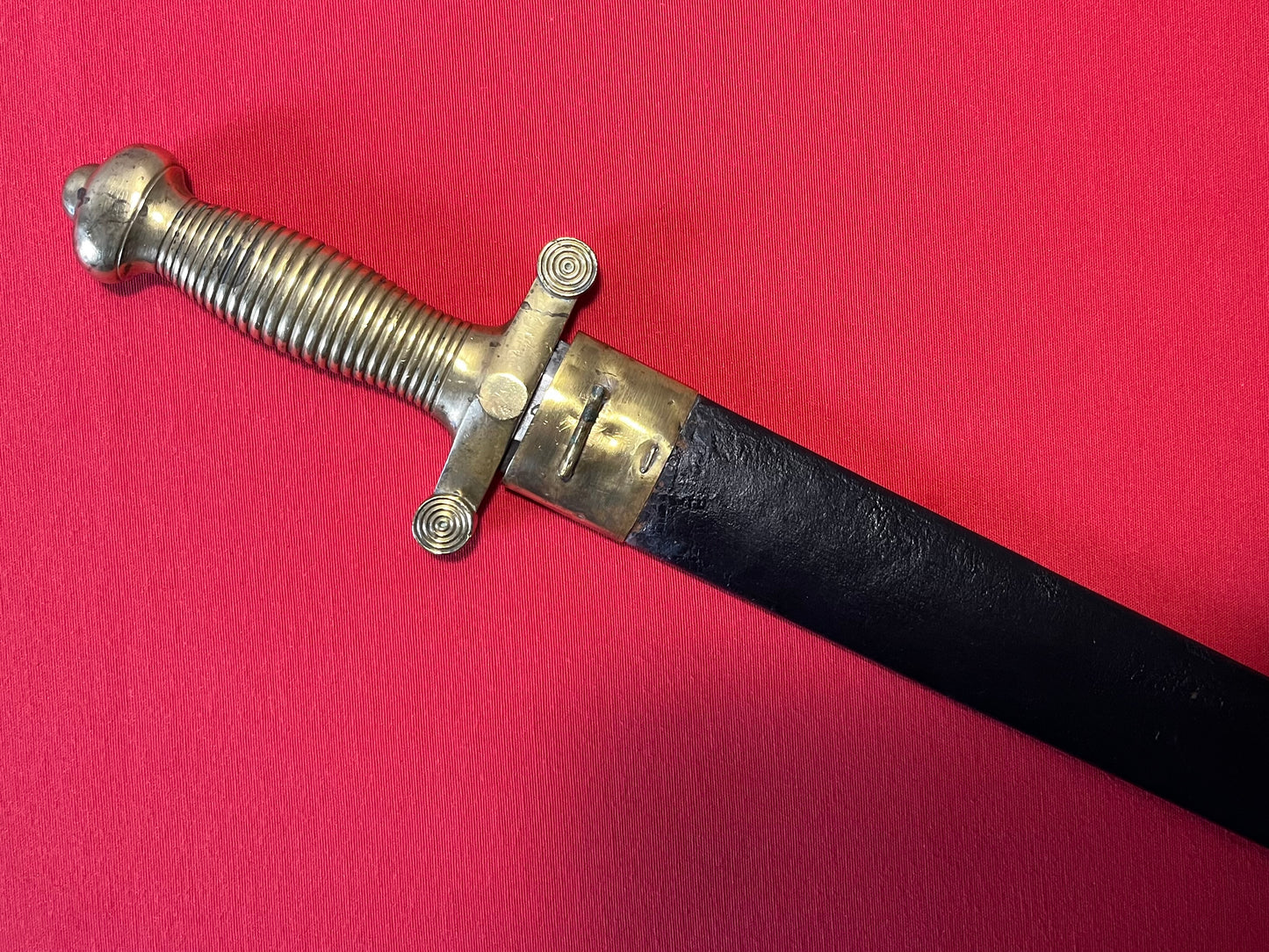 M1831 French Artillery Short Sword & Scabbard / Civil War Era