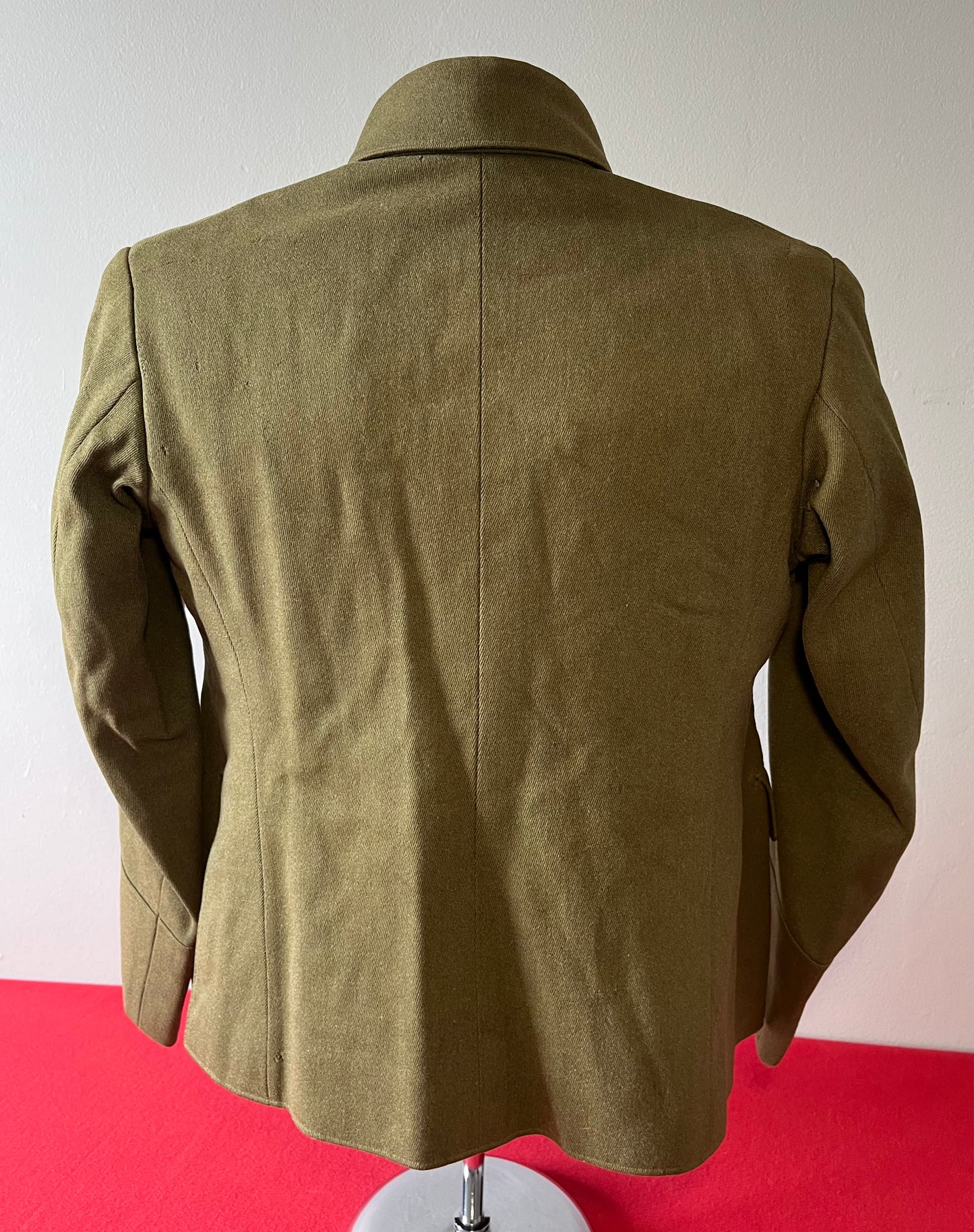 WW2 Japanese Army Uniform Tunic / Field Jacket with Note & Insignia Named