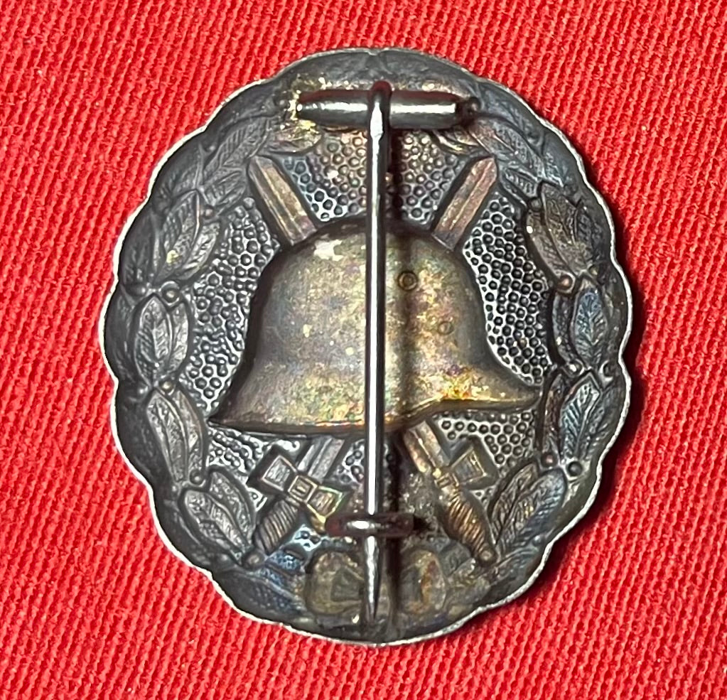 Original / WW1 German Wound Badge 3rd Class - In Black