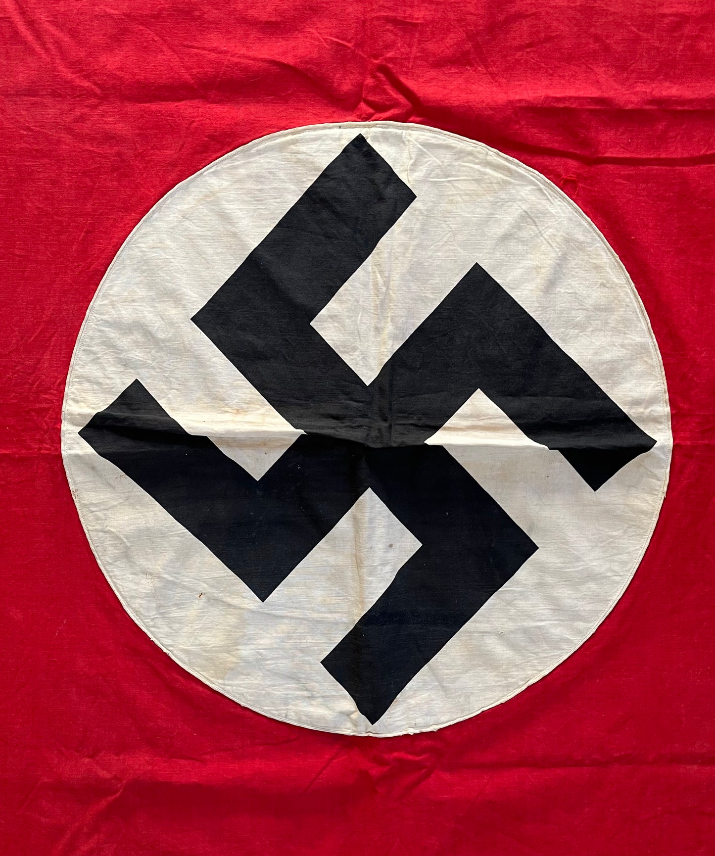 Original WW2 German Flag Banner Type (Large) Double Sided 4 FT 9 IN