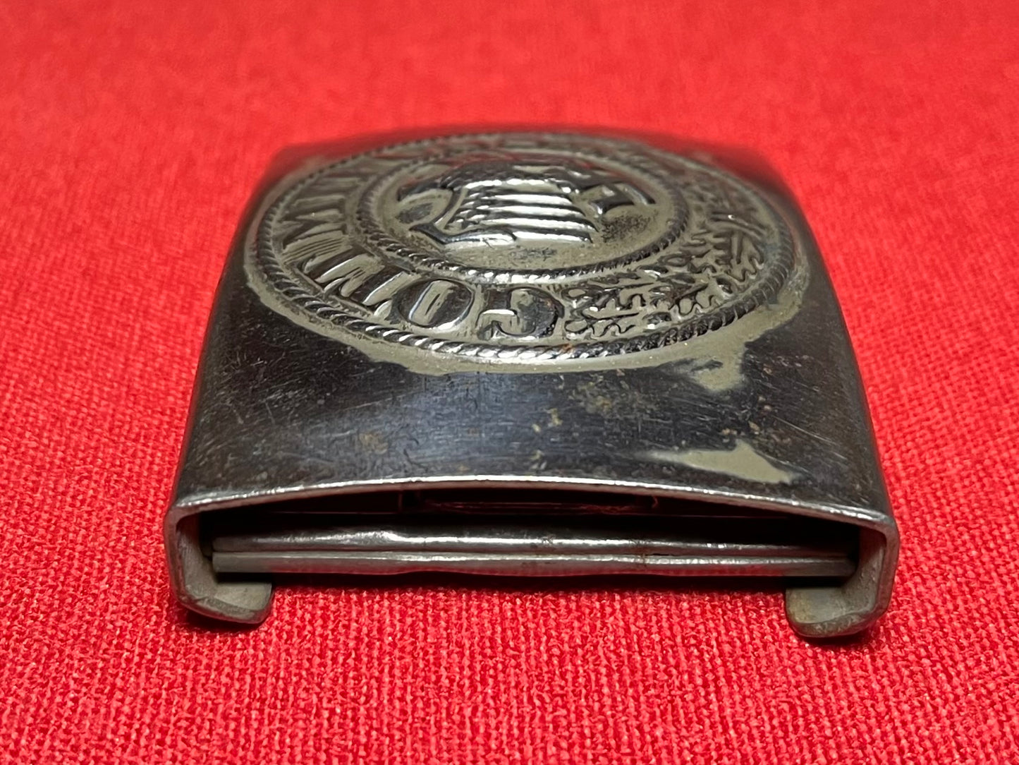 Authentic WW2 German "Heer" Army Belt Buckle Marked IKA 41