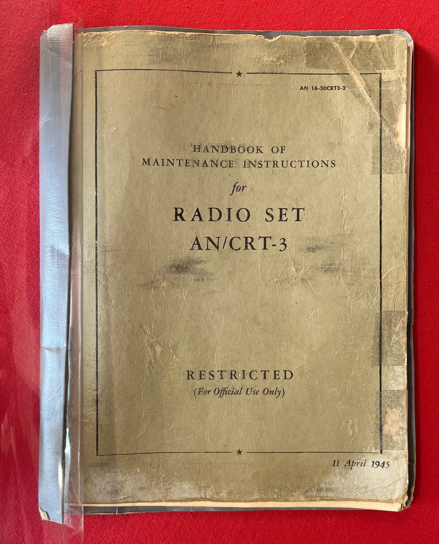 WW2 U.S Army Air Force USAAF “Gibson Girl” SCR-578 Survival Radio Transmitter Set