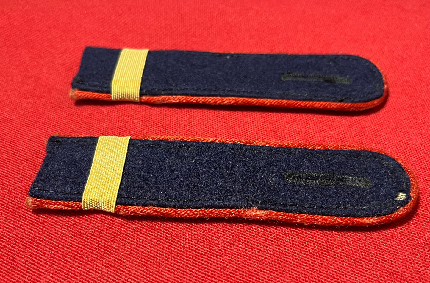 WW2 German Reichsbahn “Railroad” Officers Uniform Shoulder Boards / Authentic