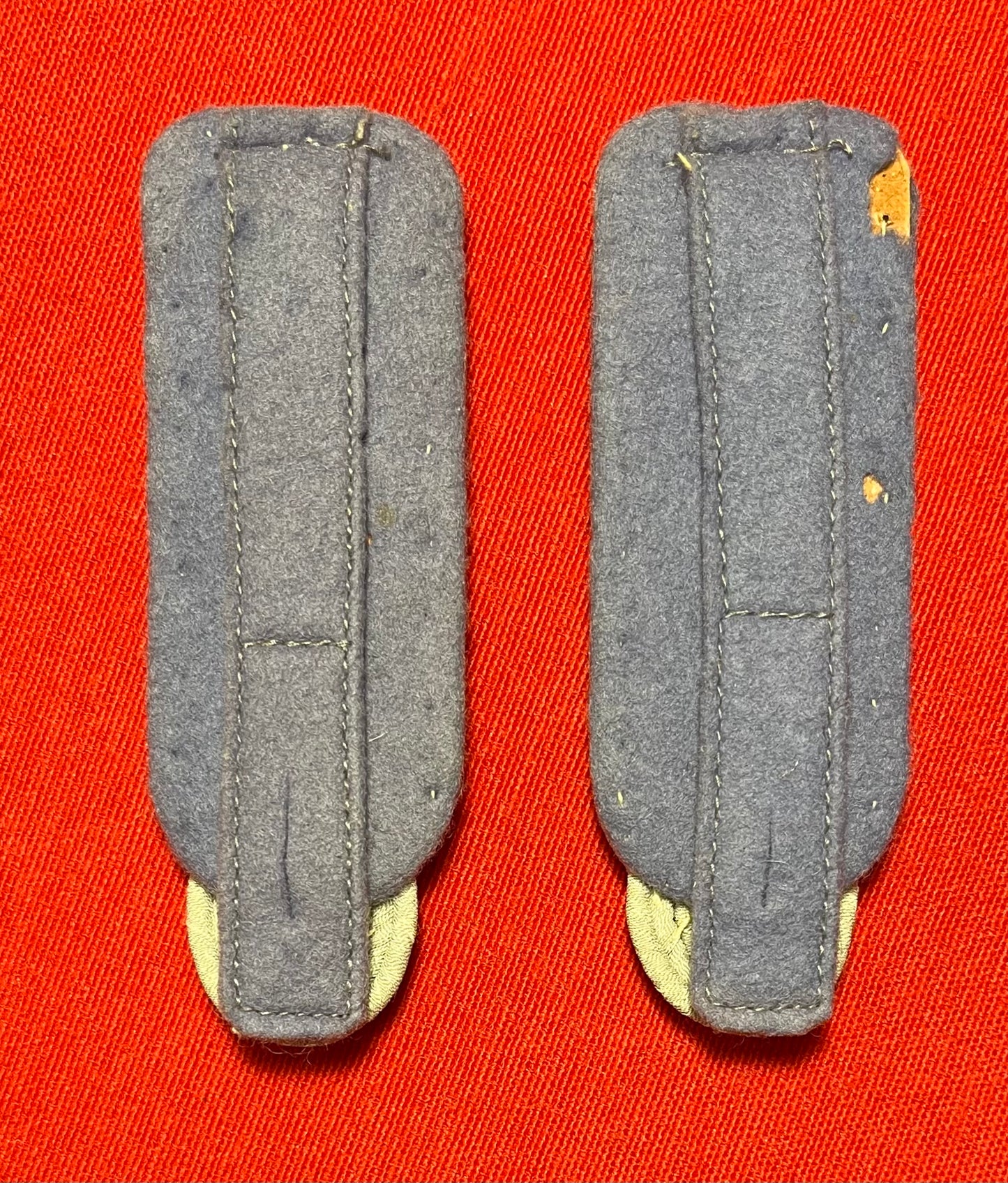 WW2 German Heer "Army" Transportation Officer's Shoulder Board Pair / Authentic