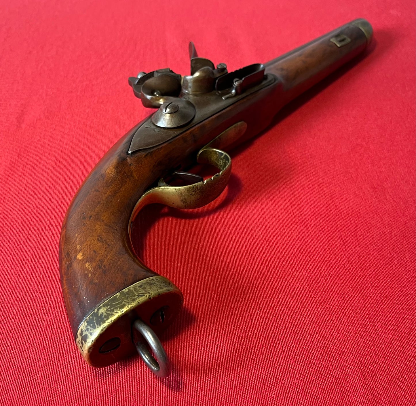 DUTCH Delft Nederlandse Antique FLINTLOCK Pistol .70 Caliber Naval Pistol