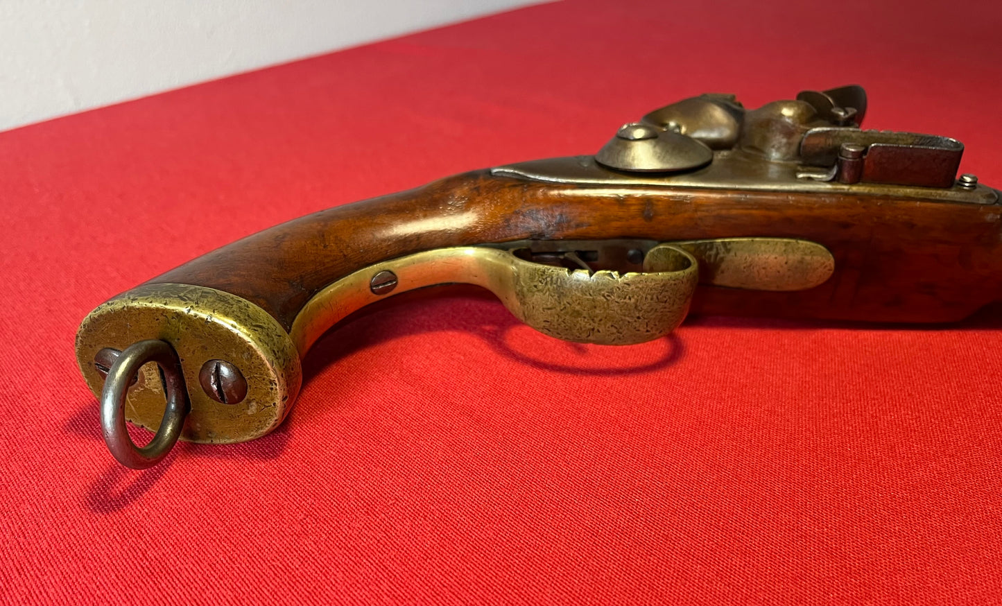 DUTCH Delft Nederlandse Antique FLINTLOCK Pistol .70 Caliber Naval Pistol