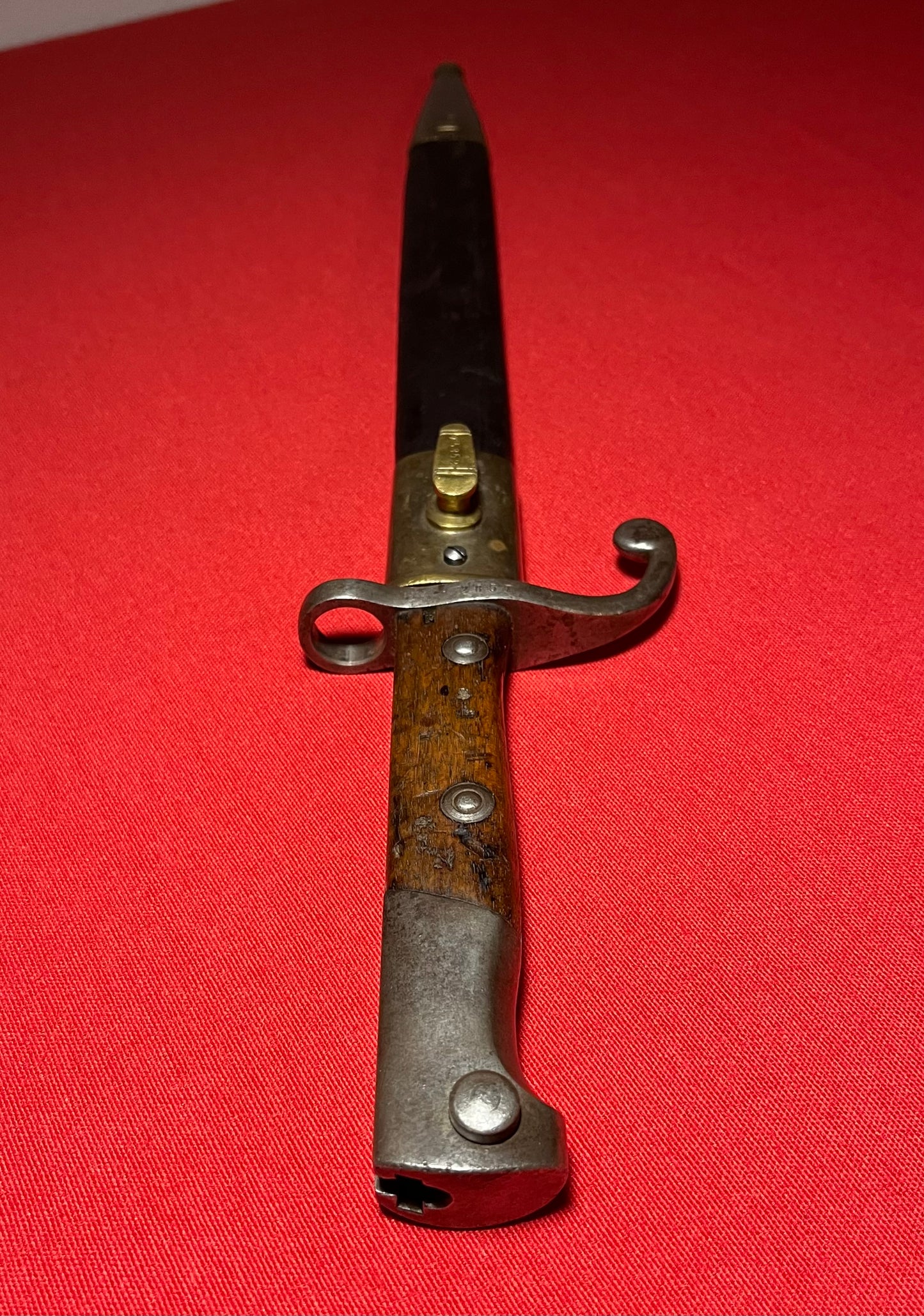 WW1 Era M1908 German Made Mauser Bayonet by Alex Coppel for Brazil