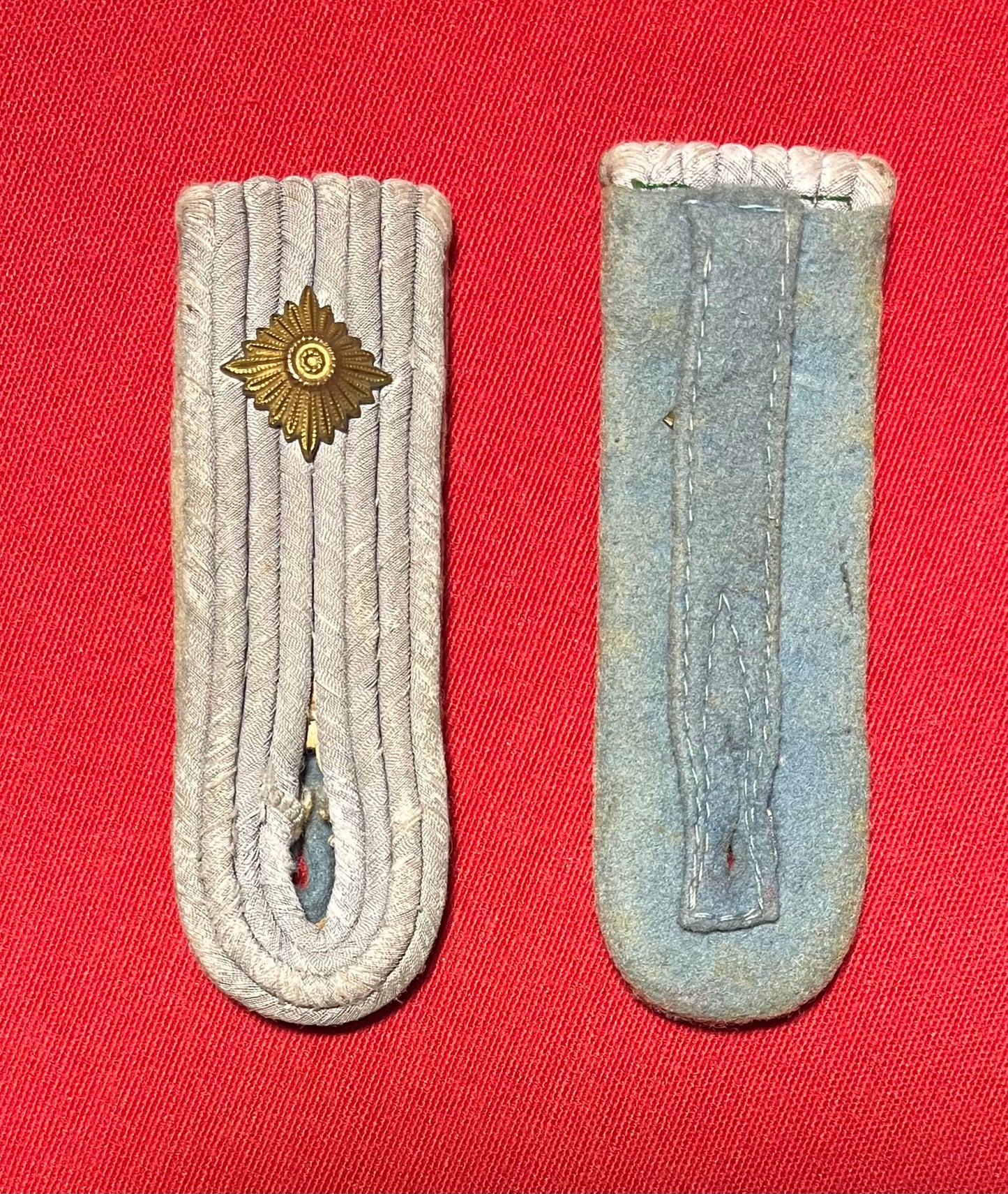 WW2 German Army Specialist Officer Shoulder Board Pair