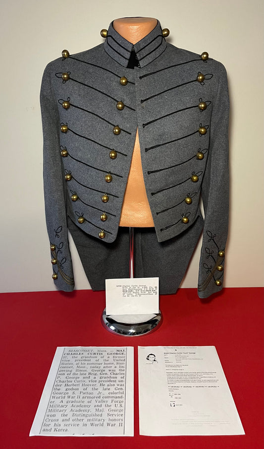 General George S Patton’s Godsons West Point Jacket / Maj. Charles Curtis George