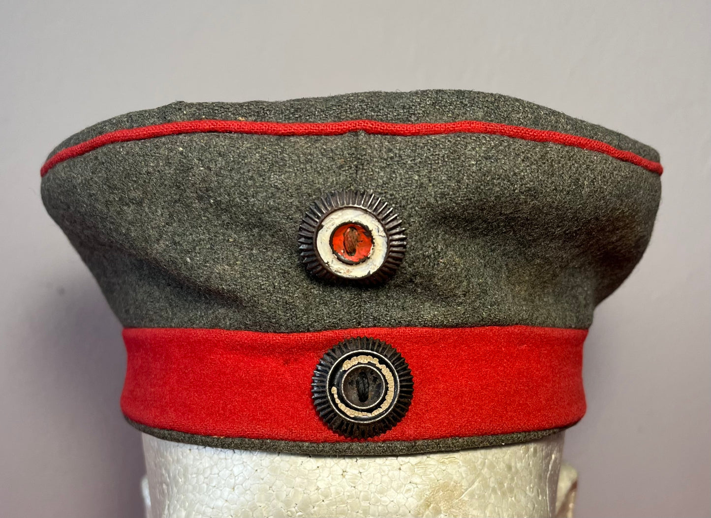 WW1 Imperial German / Prussian Army Feldmütze EM/NCO FIELD CAP UNIT MARKED M1907