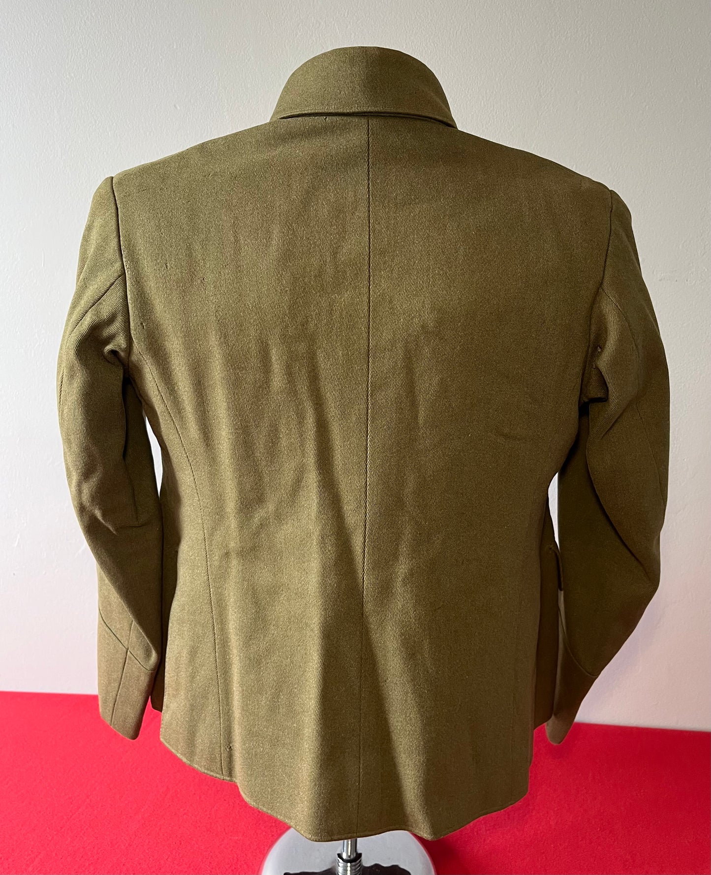 WW2 Japanese Army Uniform Tunic / Field Jacket with Note & Insignia Named