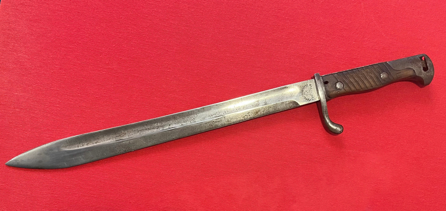 (SCARCE) WW1 GERMAN M1898 BAYONET by FERD ESSER & CO. ELBERFELD