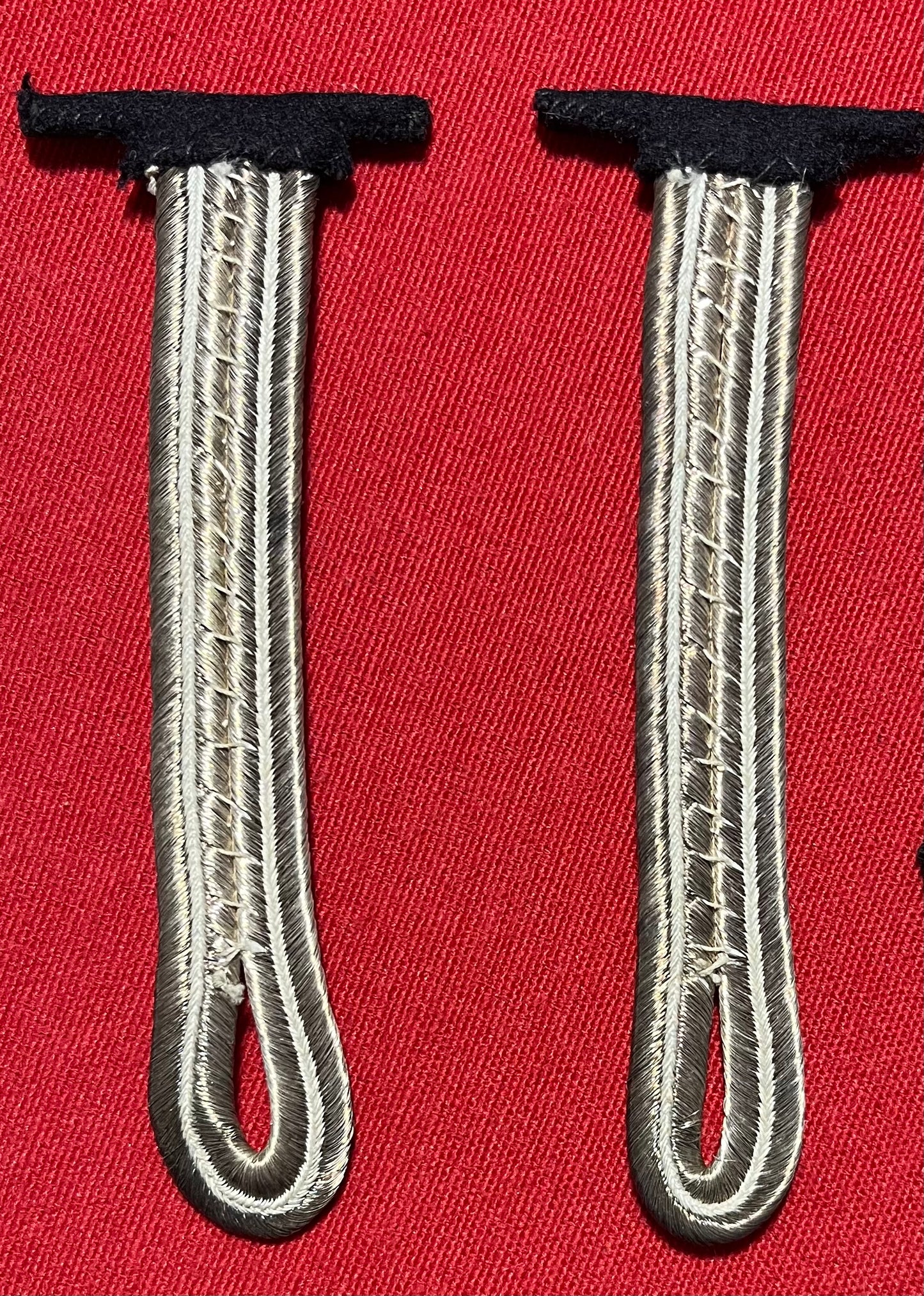 Authentic WW2 German Kriegmarine Officer Candidate Shoulder Board / Epaulette Pair