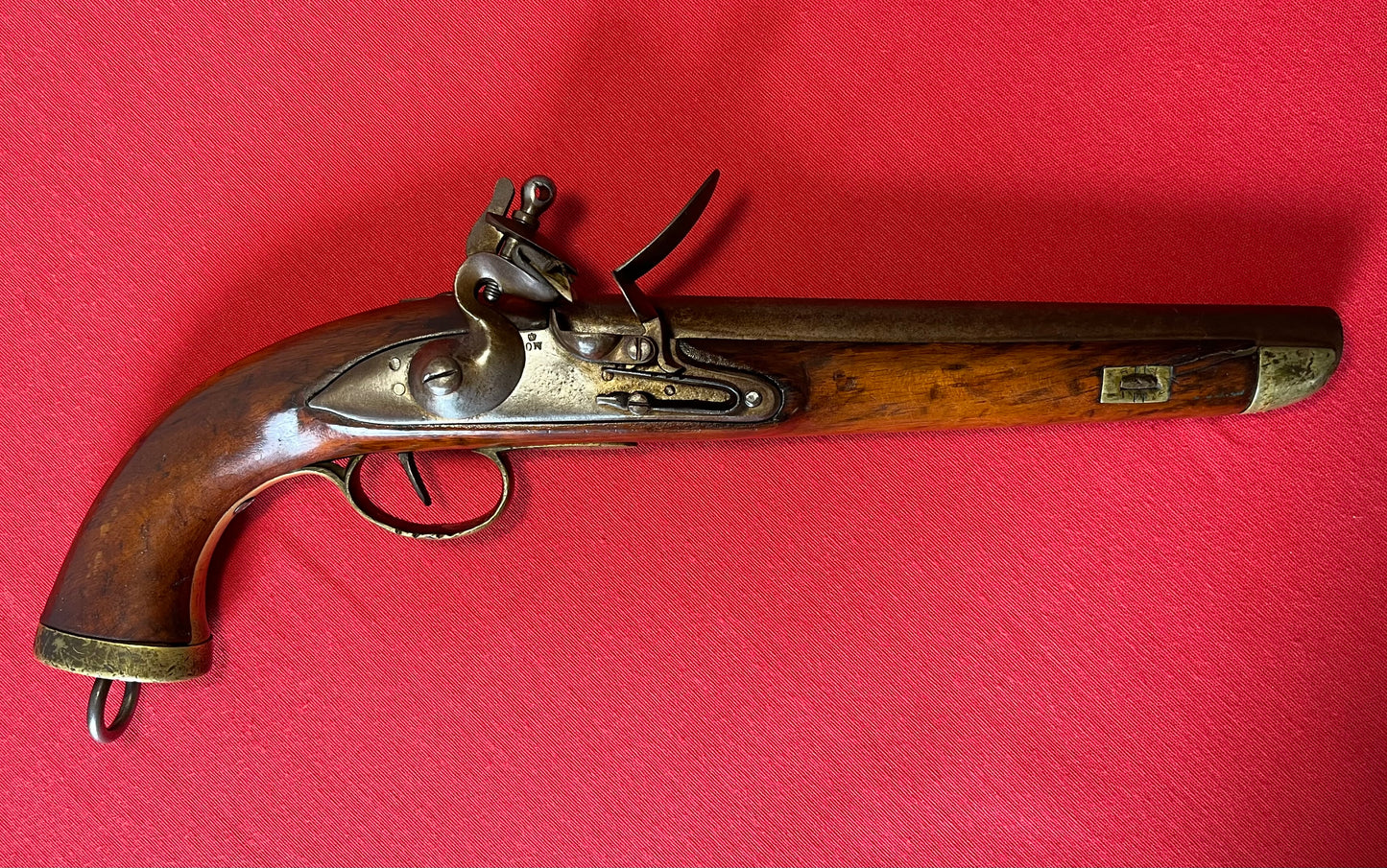 DUTCH Delft Nederlandse Antique FLINTLOCK Pistol .70 Caliber Naval Pistol