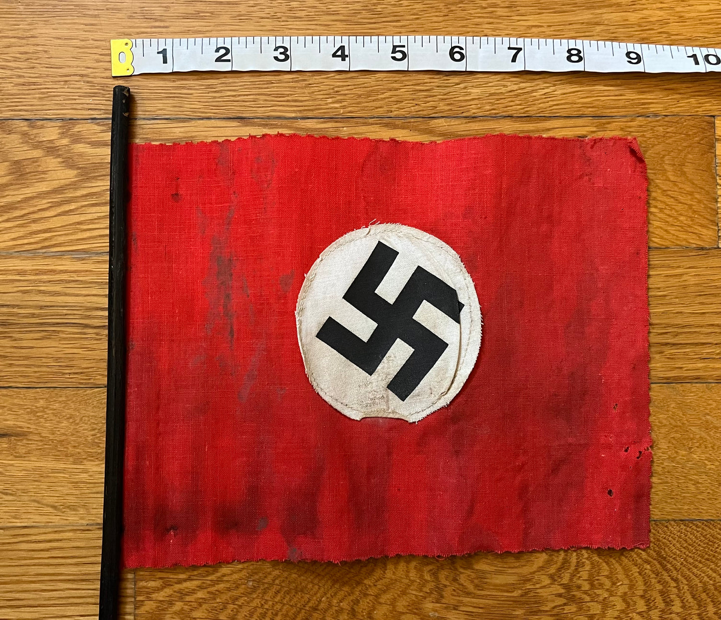 WW2 German NSDAP "Cloth" Parade / Rally Spectator Flag