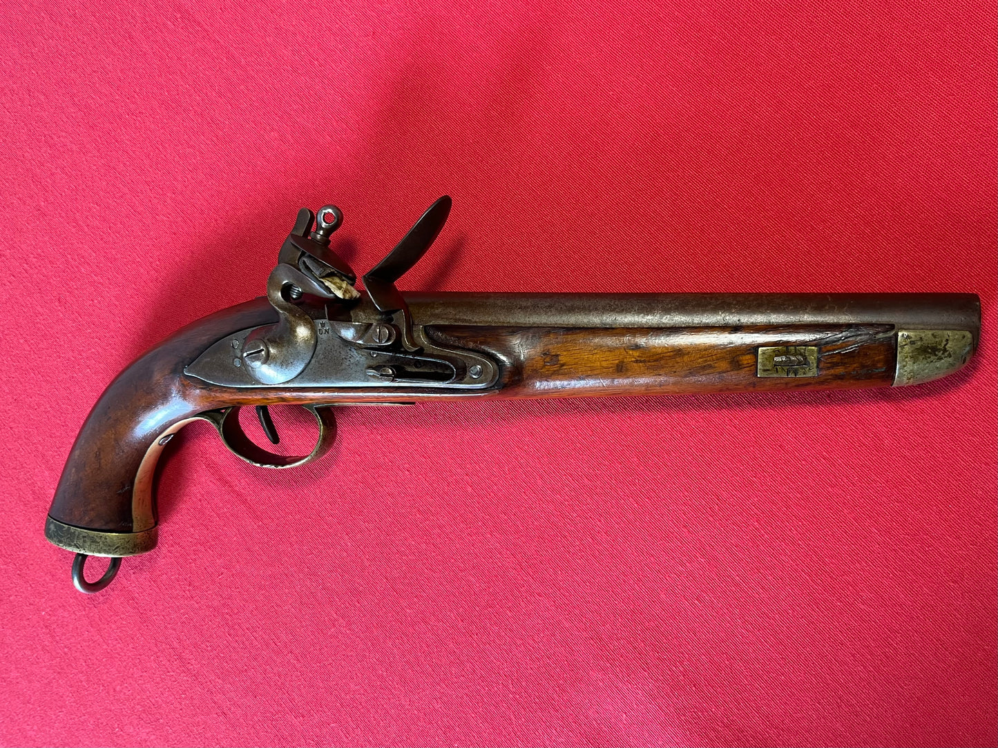 DUTCH Delft Nederlandse Antique FLINTLOCK Pistol .70 Caliber Naval Pistol