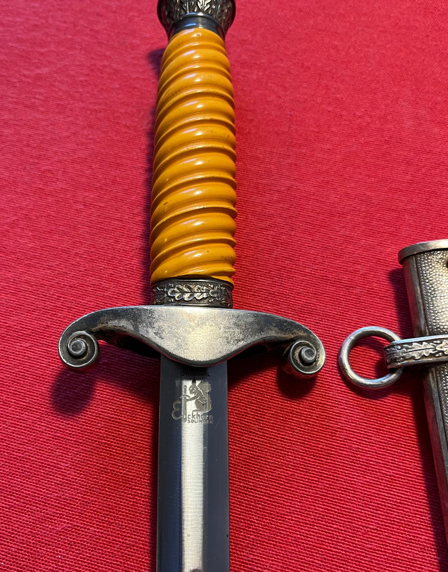 Original WWII German Army (Heer) Officer’s Dagger by Carl Eickhorn