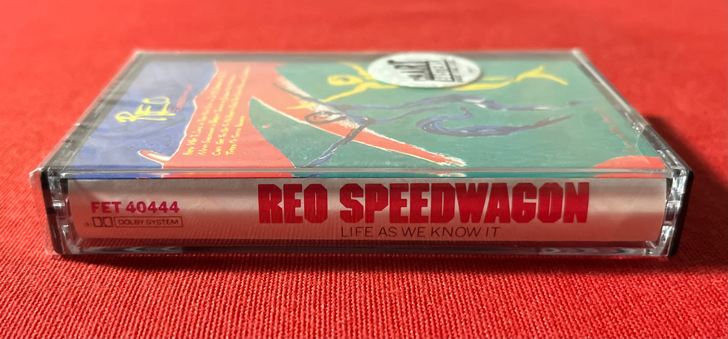 REO Speedwagon- Life As We Know It Cassette Tape 1987 Epic / New & Sealed