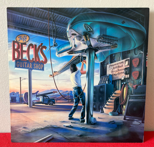 Jeff Beck's Guitar Shop with Terry Bozzio and Tony Hymas / LP / Record 1989 EPIC