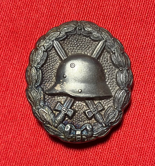 Original / WW1 German Wound Badge 3rd Class - In Black